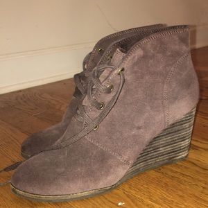 Lucky Brand Wedge Booties